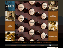 Tablet Screenshot of cbfisk.com